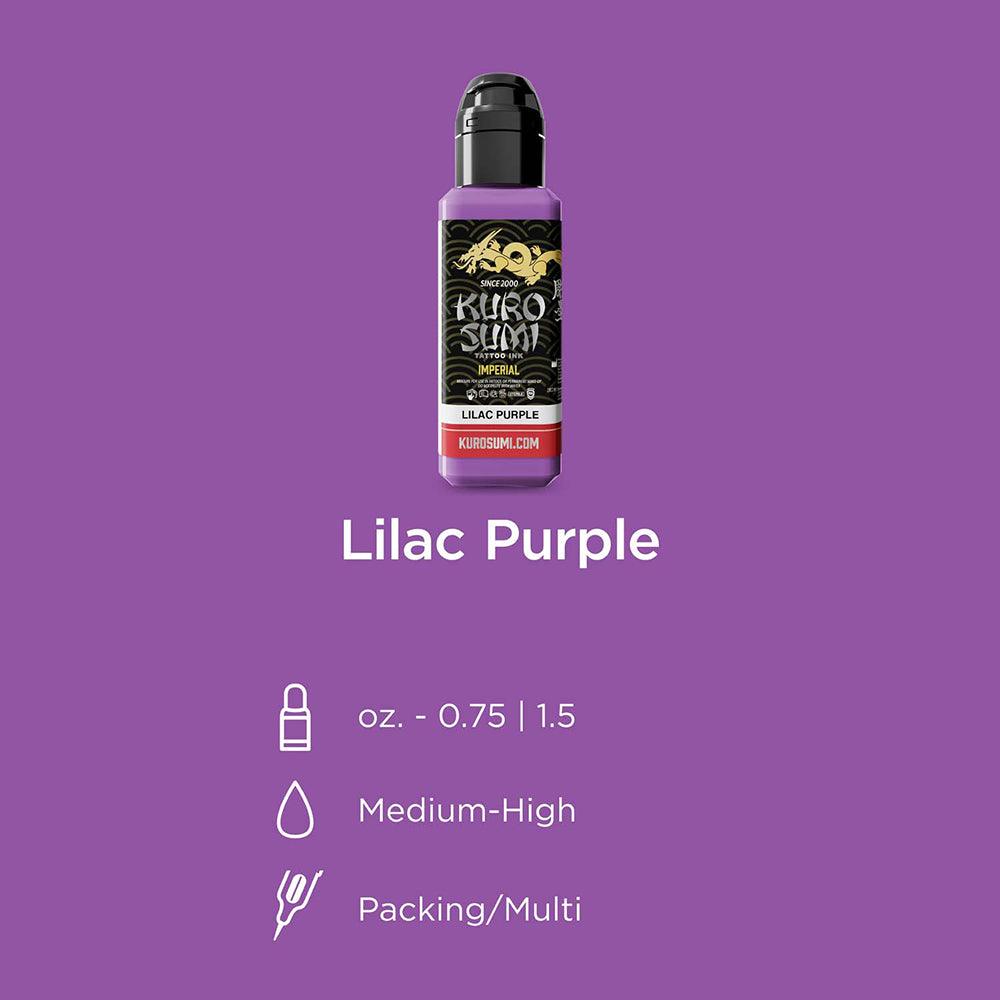 Tinta para Tatuagem Kuro Sumi Imperial Lilás Roxo