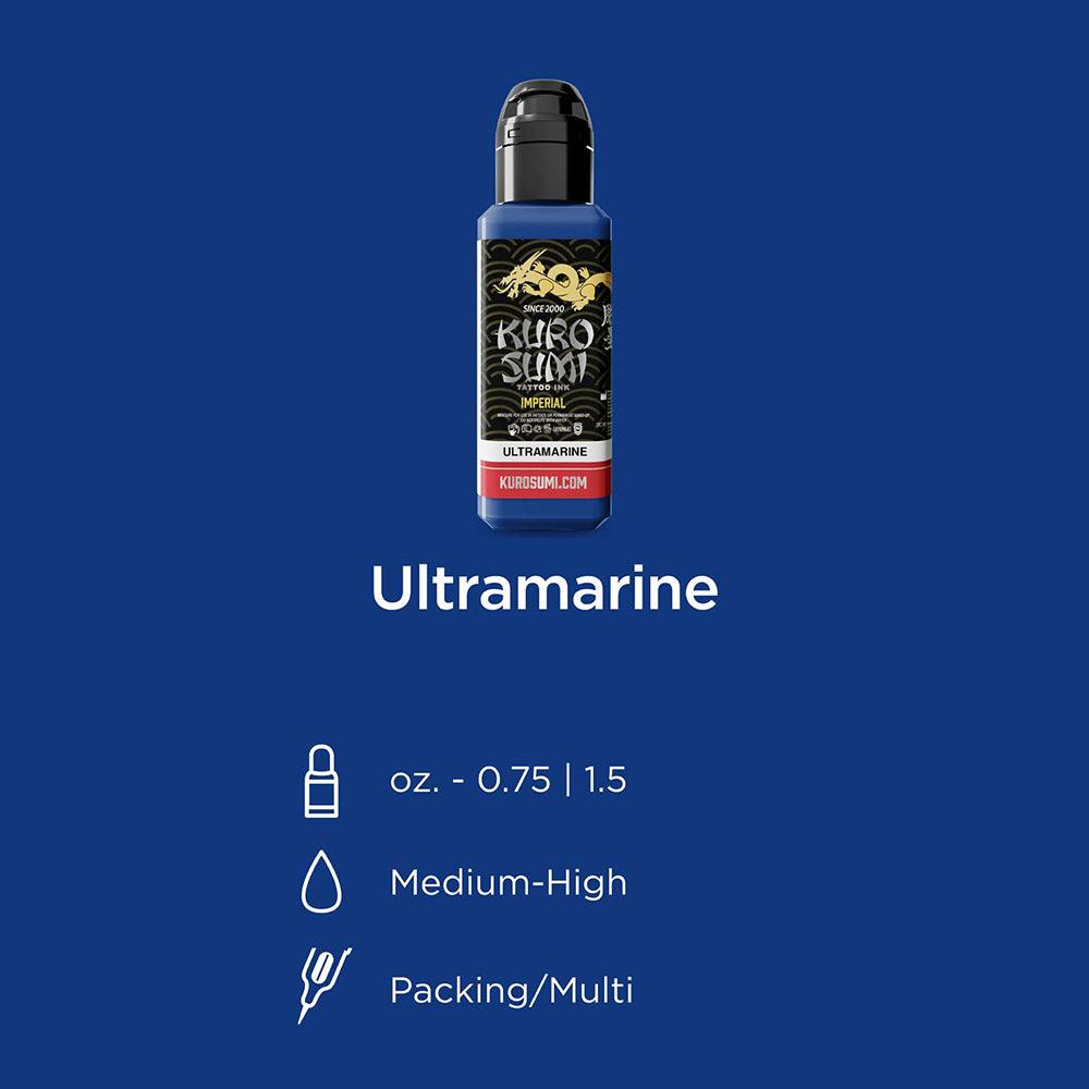 Tinta para Tatuagem Kuro Sumi Imperial Ultramarine