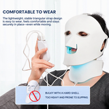 IeBilif flexible LED face mask with soft silicone facial design