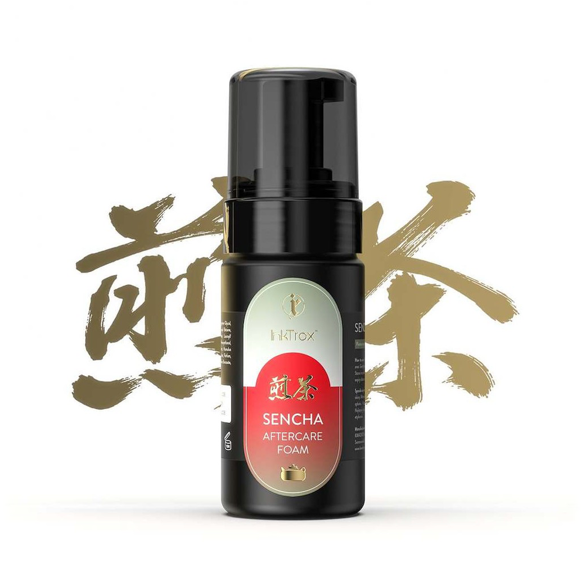 Inktrox Sencha Espuma De Cuidado Para Tatuagem 120ml