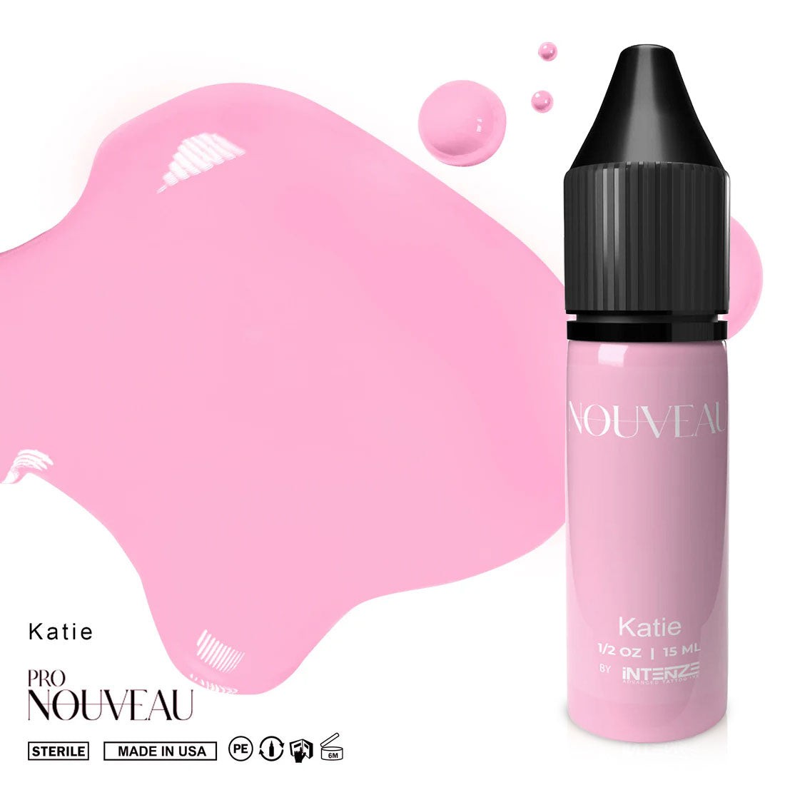 Coleção de Batons Blush Pro Nouveau da Intenze 6x15ml