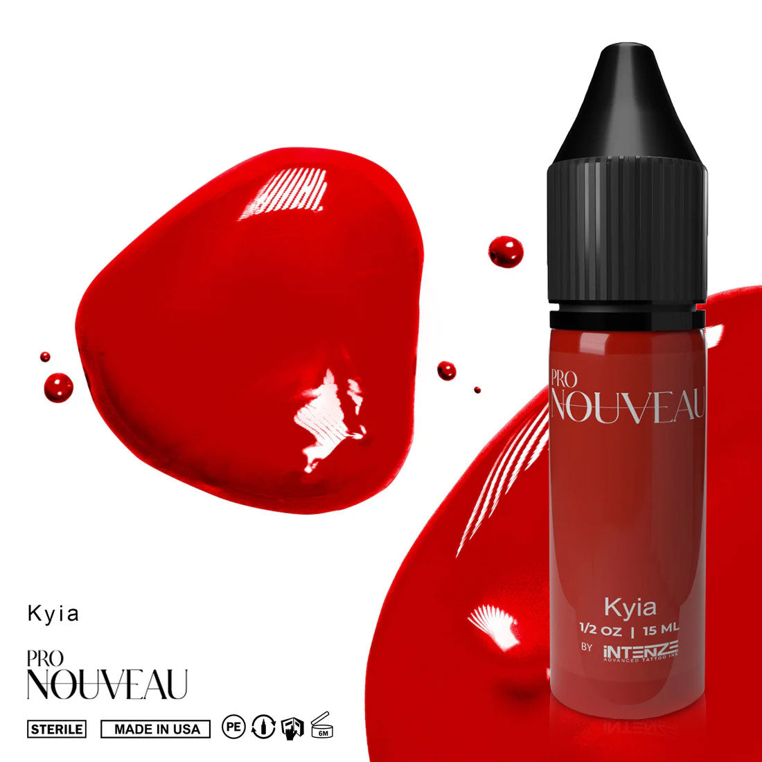Coleção de Batons Pro Nouveau da Intenze 6x15ml
