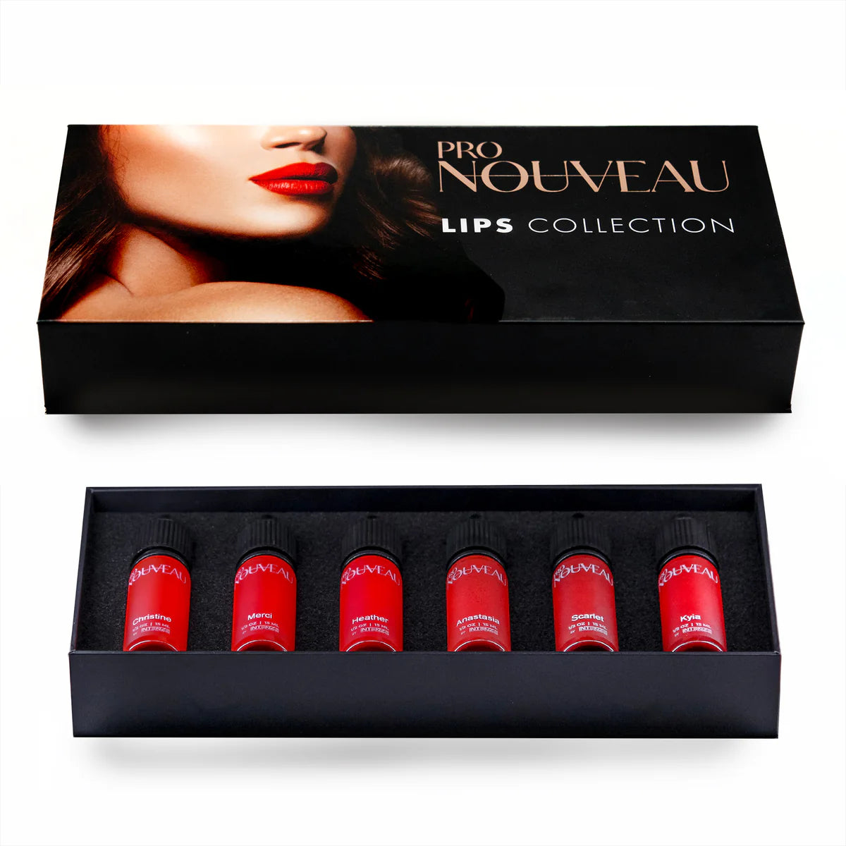 Coleção de Batons Pro Nouveau da Intenze 6x15ml