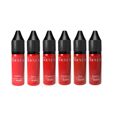 Coleção de Batons Pro Nouveau da Intenze 6x15ml
