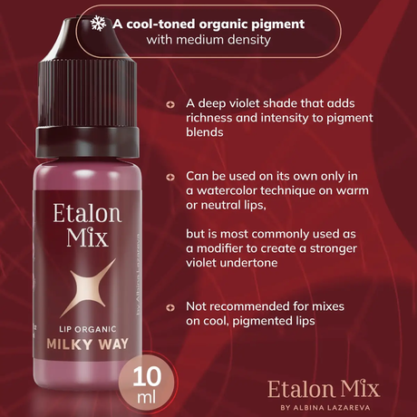 Pigmento Labial Etalon Mix Milky Way 5ml/10ml