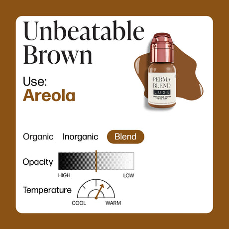 Perma Blend LUXE Areola Imparável Castanho Imbatível 15ml