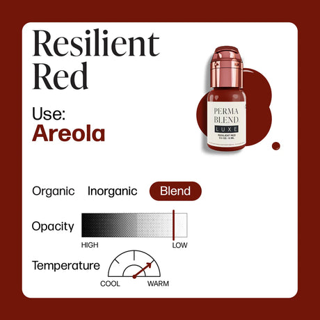 Perma Blend LUXE Areola Imparável Vermelho Resiliente 15ml