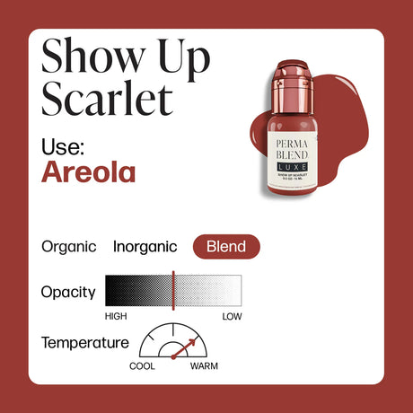 Perma Blend LUXE Inesgotável Areola Show Up Scarlet 15ml