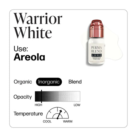 Perma Blend LUXE Guerreiro Areola Imparável Branco 15ml