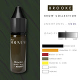 Pigmentos Pro Nouveau para Sobrancelhas por Intenze Brooke 15ml