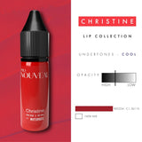 Pigmentos para Lábios Pro Nouveau da Intenze Christine 15ml