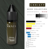 Pigmentos Pro Nouveau para Sobrancelhas por Intenze Christy 15ml