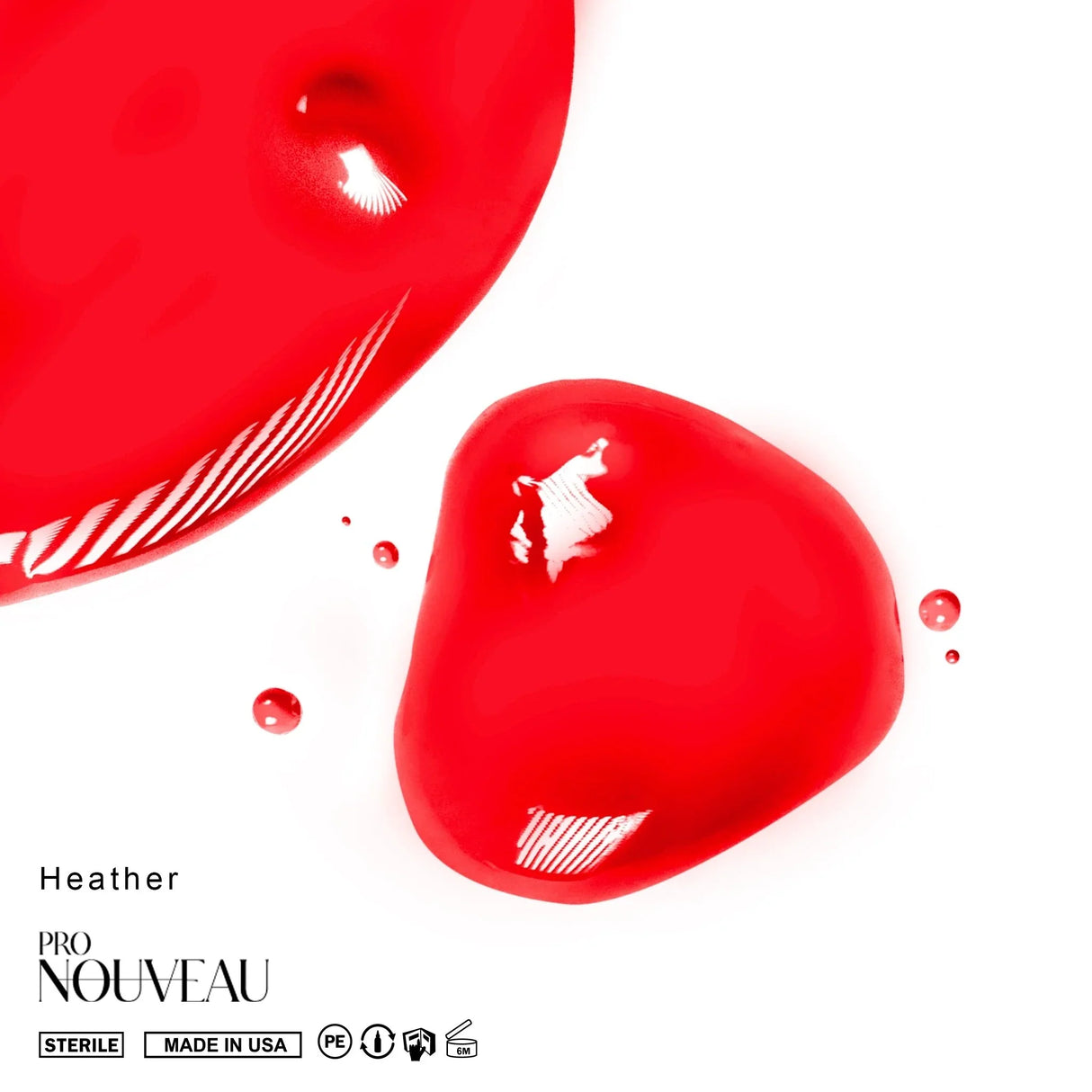 Pigmentos para Lábios Pro Nouveau da Intenze Heather 15ml