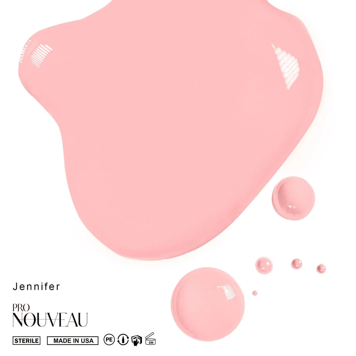 Pigmentos de Lábios Blush Pro Nouveau por Intenze Jennifer 15ml