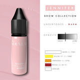 Pigmentos de Lábios Blush Pro Nouveau por Intenze Jennifer 15ml