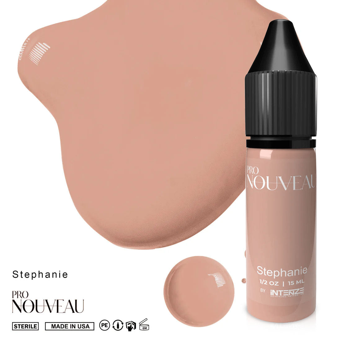 Coleção de Batons Blush Pro Nouveau da Intenze 6x15ml