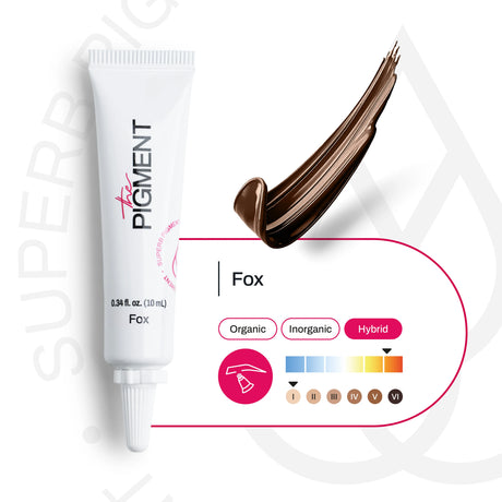 O Pigmento Microblading Fox Pigment 10ml