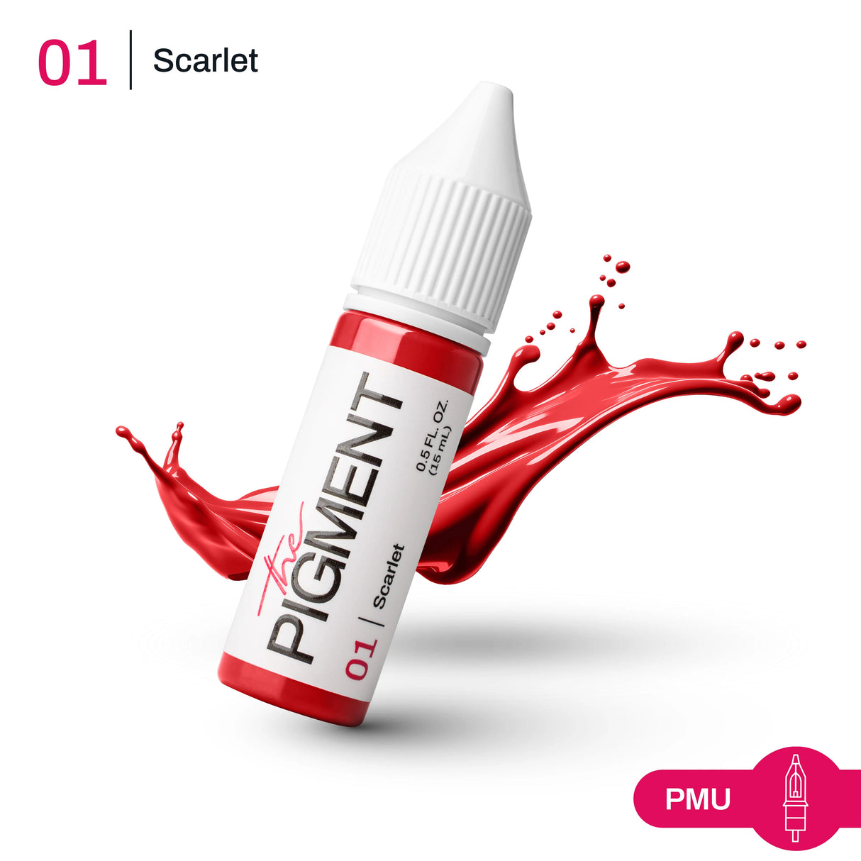 The Pigment 01 Scarlet Pigmento (15ml)