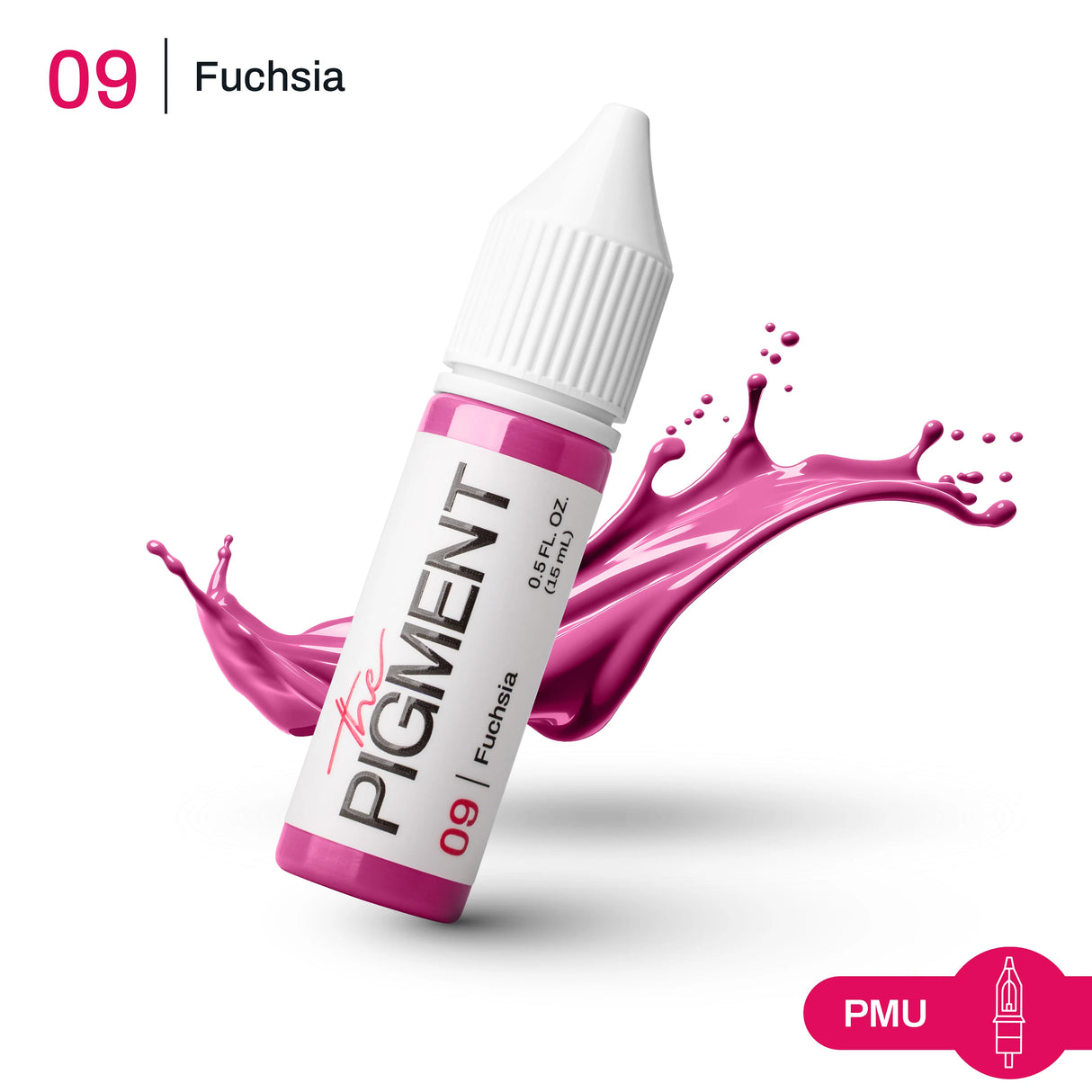 The Pigment 09 Fuchsia Pigmento (15ml)