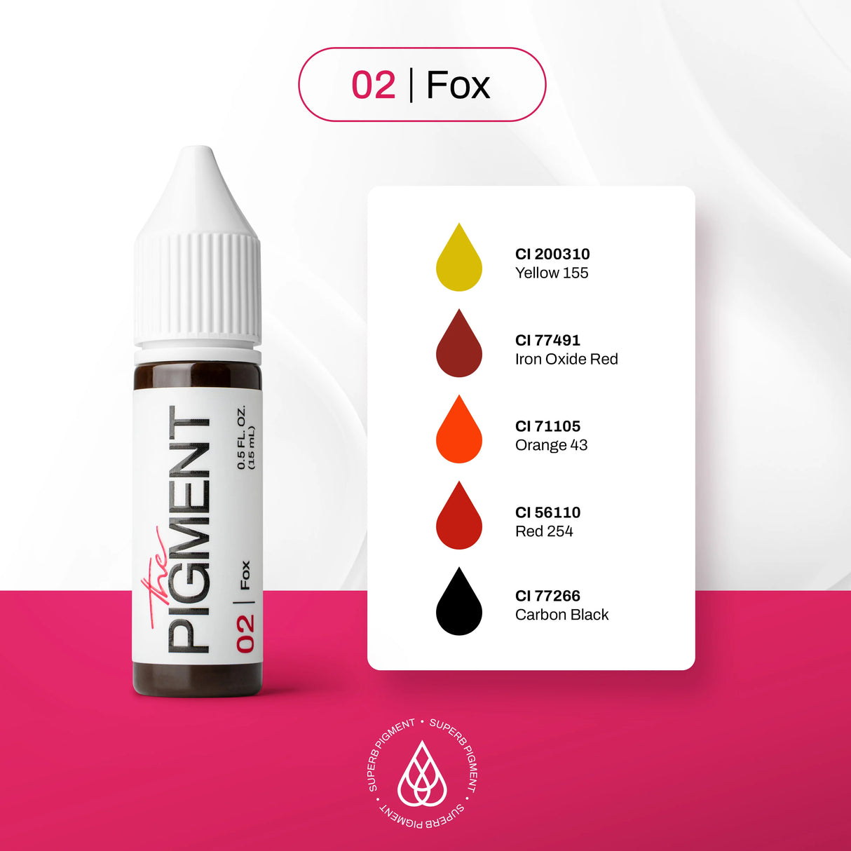 The Pigment 02 Fox Pigmento 15ml