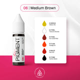 The Pigment 06 Medium Brown Pigmento  15ml