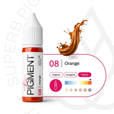 The Pigment 08 Orange Pigmento 15ml