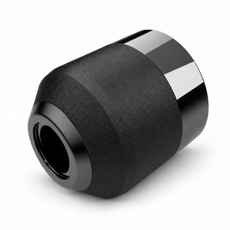 ACUS M1 Grip Punho Descartável Para Tatuagem Preto 33mm — um punho sobre fundo branco