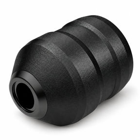 ACUS M1 Grip Plus Punho Descartável Para Tatuagem Preto 40mm — um punho sobre fundo branco