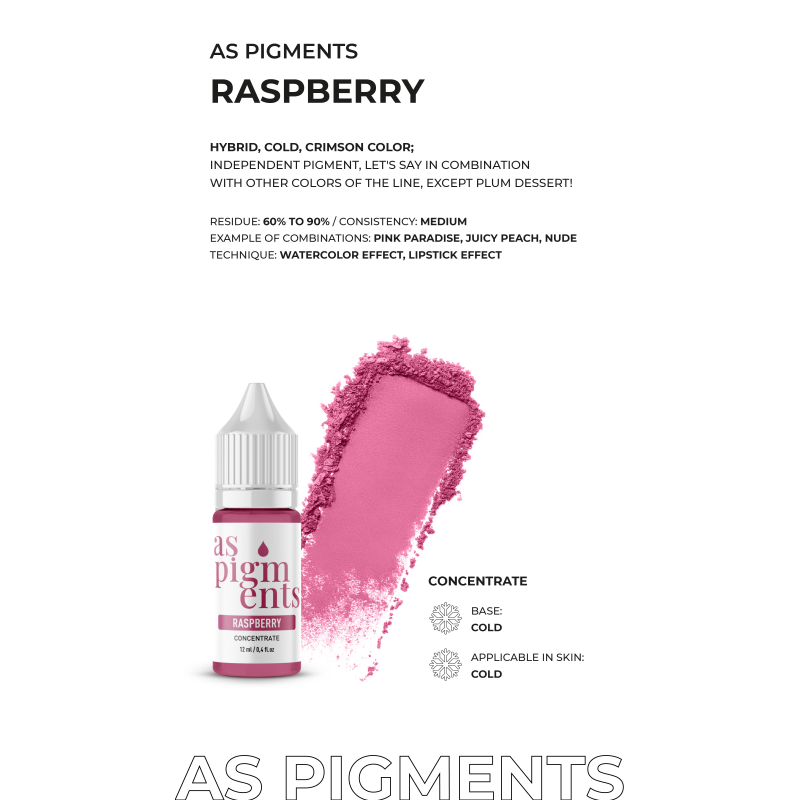 Conjunto de Concentrado AS COMPANY (Pigmentos AS) 6pcs/6ml
