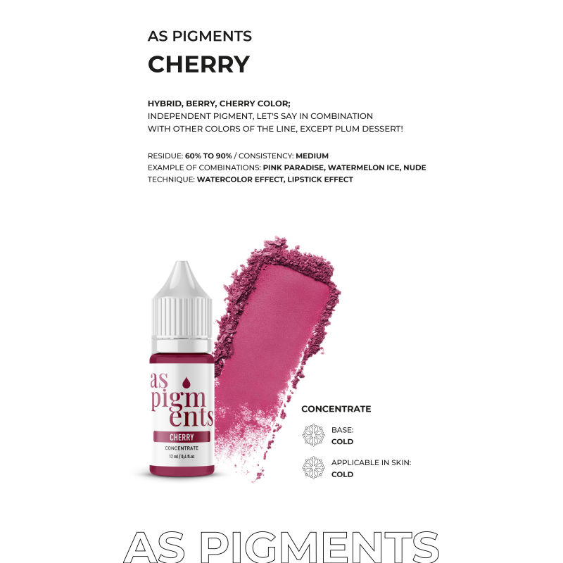 Conjunto de Concentrado AS COMPANY (Pigmentos AS) 6pcs/6ml
