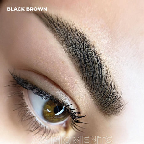 AS COMPANY Black Brown (AS Pigments) 6/12ml - BVShop