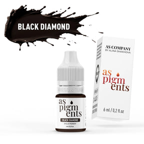 AS COMPANY Black Diamond (AS Pigments) 6/12ml - BVShop