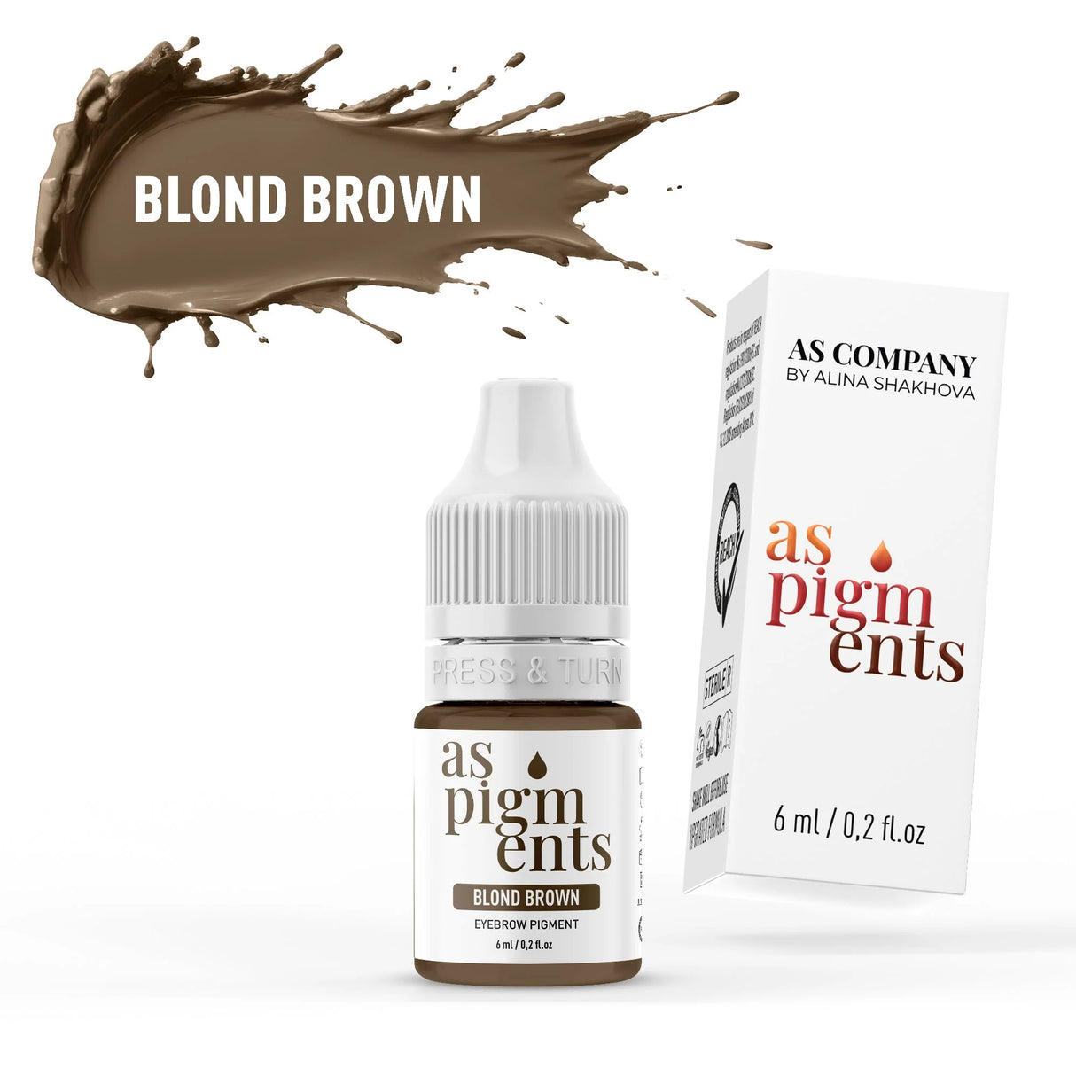 AS COMPANY Loiro Castanho (Pigmentos AS) 6/12ml