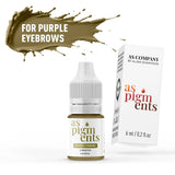AS COMPANY Para Sobrancelhas Roxas / Corretor (AS Pigments) 6/12ml