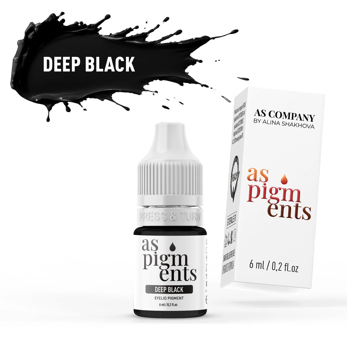 AS COMPANY Preto Profundo (Pigmentos AS) 6/12ml