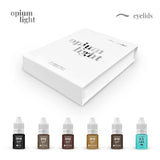 Conjunto de Pálpebras Híbrido AS COMPANY (Opium Light) 6pcs/6ml