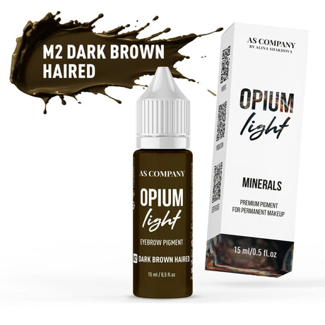 AS COMPANY M2-Cabelo Castanho Escuro Mineral (OPIUM LIGHT) 6/15ml