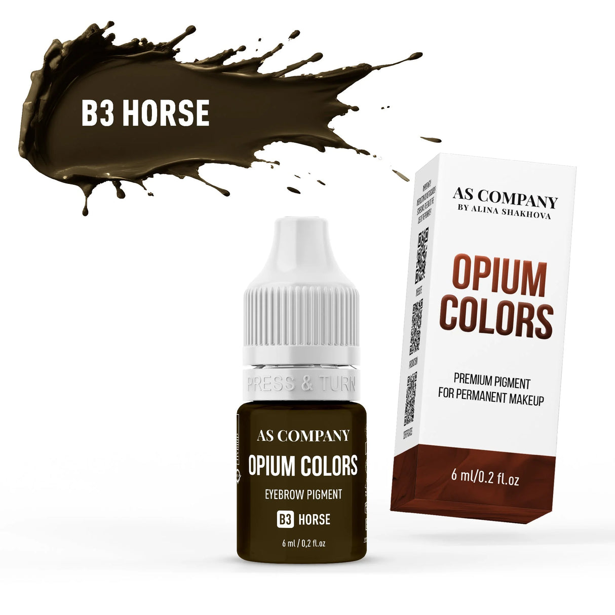 COMO EMPRESA B3-Cavalo (CORES OPIUM) 6/15ml
