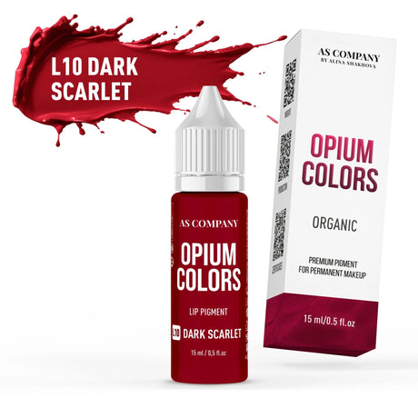 AS COMPANY L10-Vermelho Escuro (CORES OPIUM) 6/15ml