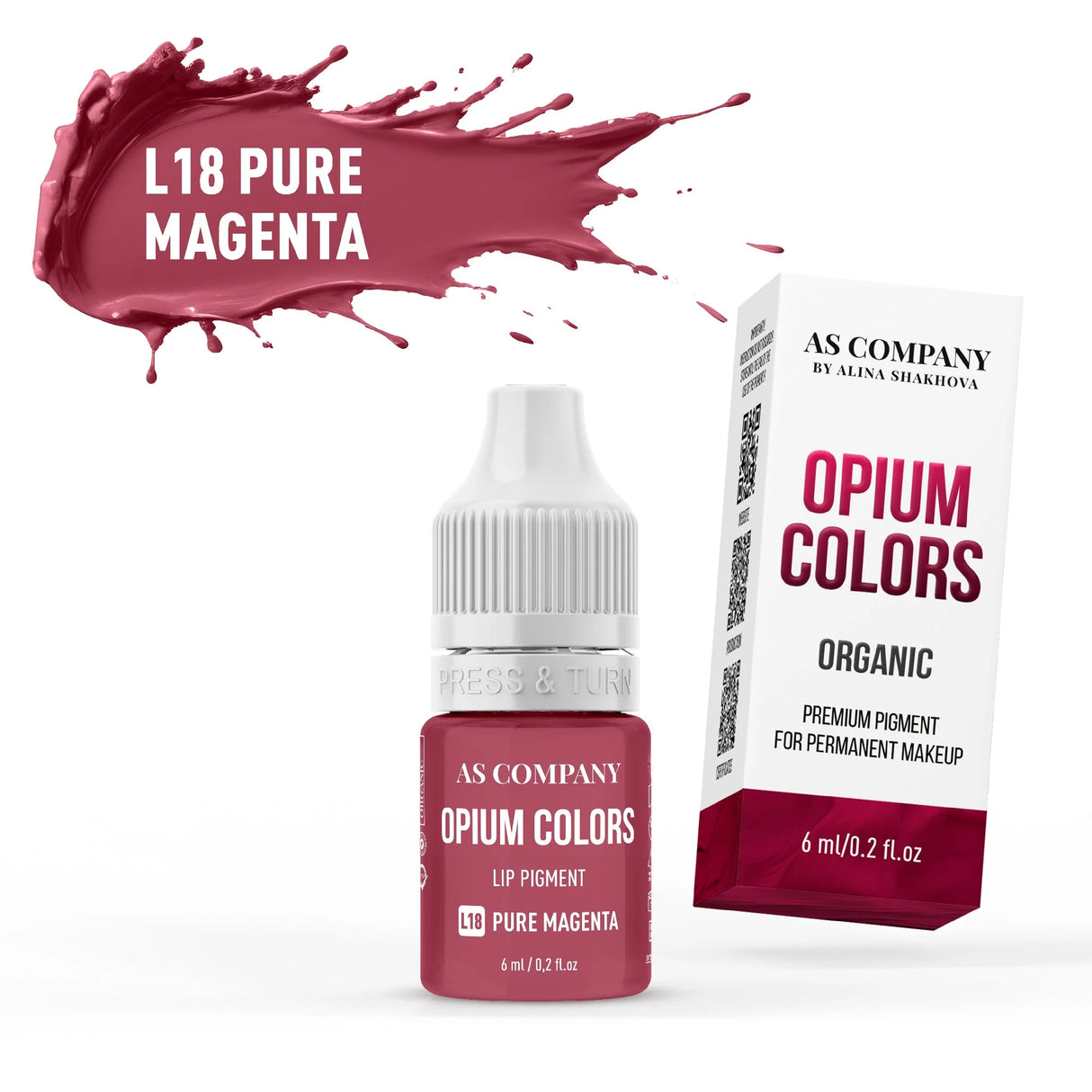 AS COMPANY L18-Púrpura Puro (OPIUM COLORS) 6/15ml