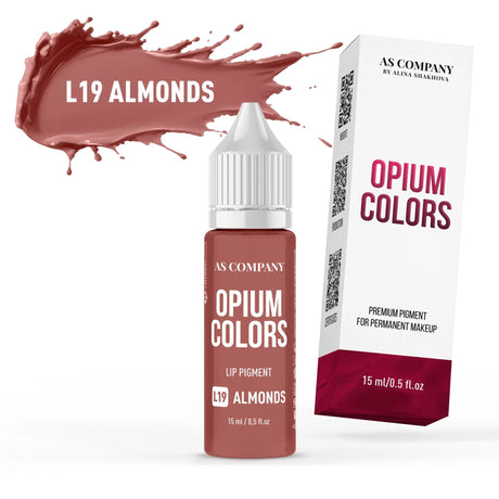 AS COMPANY L19-Amêndoas (CORES OPIUM) 6/15ml