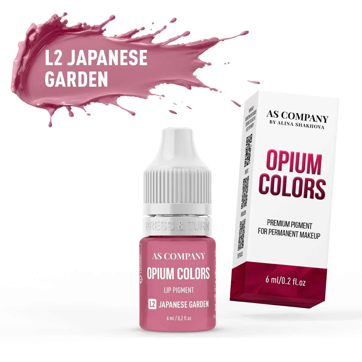 AS COMPANY L2-Jardim Japonês (CORES OPIUM) 6/15ml