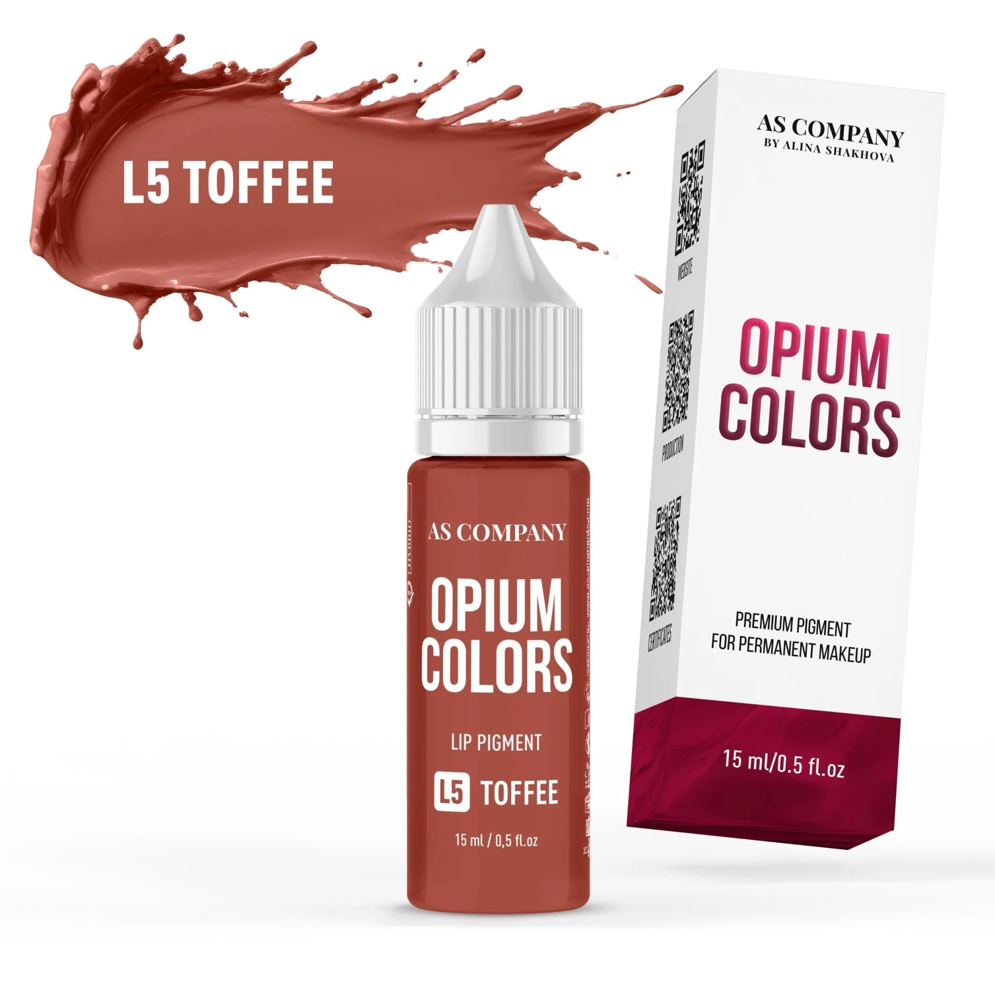 AS COMPANY L5-Toffee (OPIUM COLORS) 6/15ml - BVShop