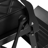 Barber chair Carlos extra black - BVShop