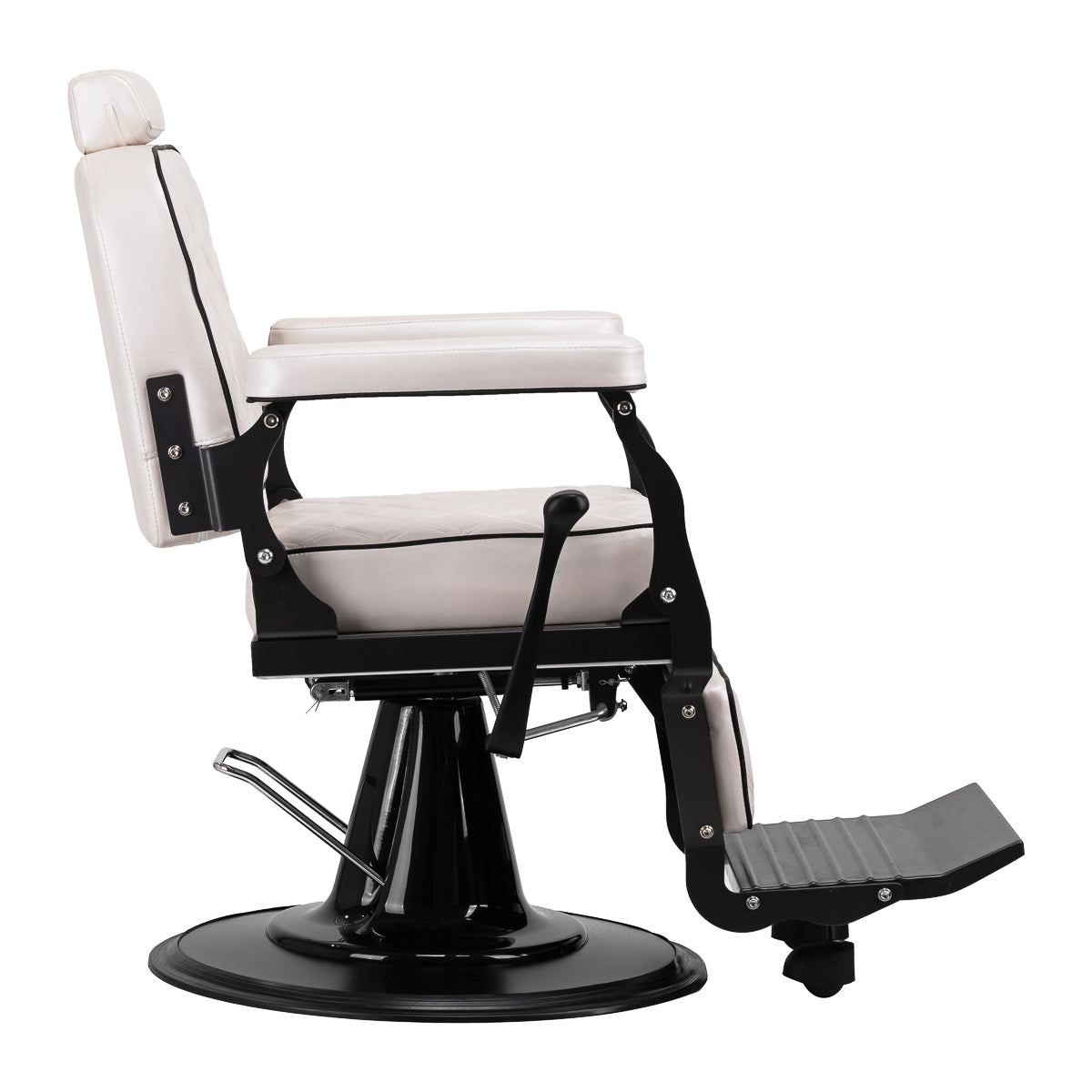 Barber chair Carlos extra pearl - BVShop