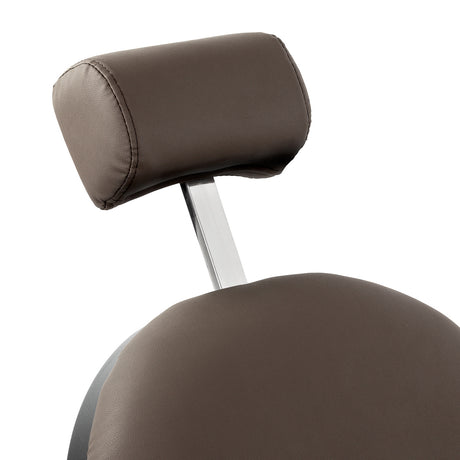 Barber chair Gabbiano Niccolo brown buttonless - BVShop