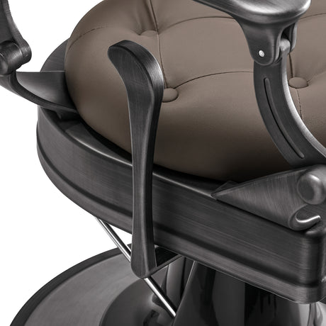 Barber chair Gabbiano Niccolo Brown - BVShop