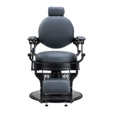 Barber chair Gabbiano Niccolo graphite buttonless - BVShop