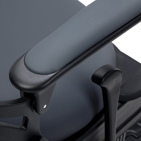 Barber chair Gabbiano Niccolo graphite buttonless - BVShop