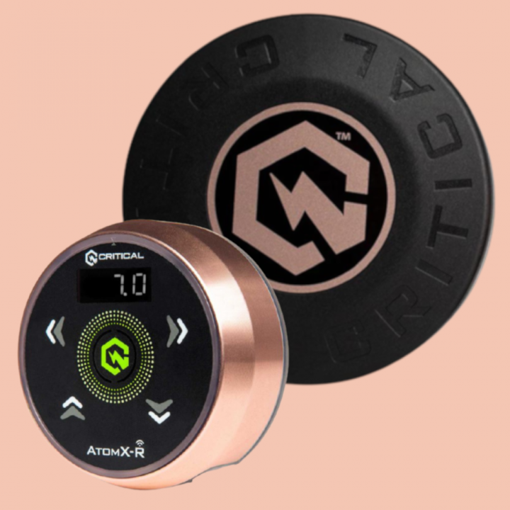 Bundle de Pedal Critical Tattoo AtomX-R e CXP19 Rose/Rose